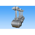 Ball Valve with Worm Gear for Natural Gas Pipe